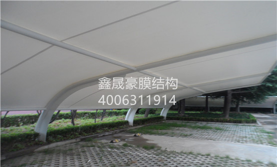 云山路志遠中學膜結構停車棚