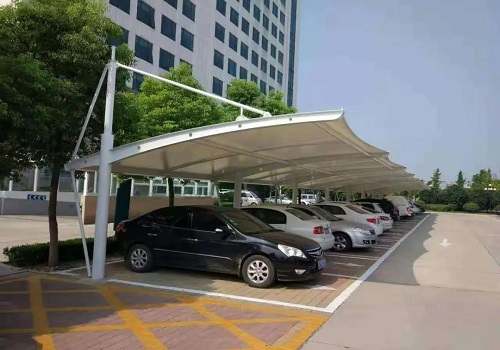 膜結構停車場停車位搭建車棚