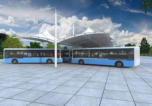 新能源公交車充電樁膜結(jié)構(gòu)雨棚
