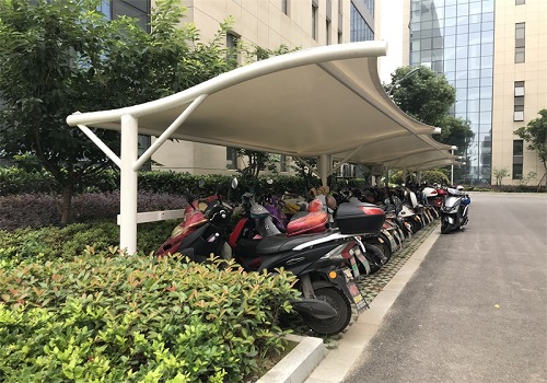電動(dòng)車充電樁膜結(jié)構(gòu)停車雨棚