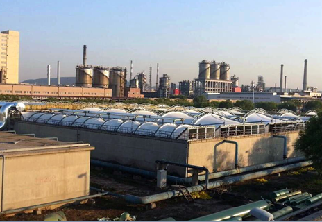 碳鋼骨架氟碳纖維反吊膜蓋板