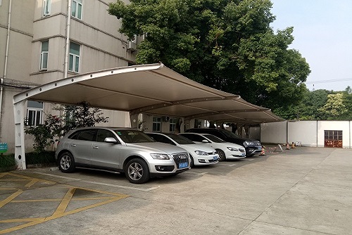 膜結構汽車棚