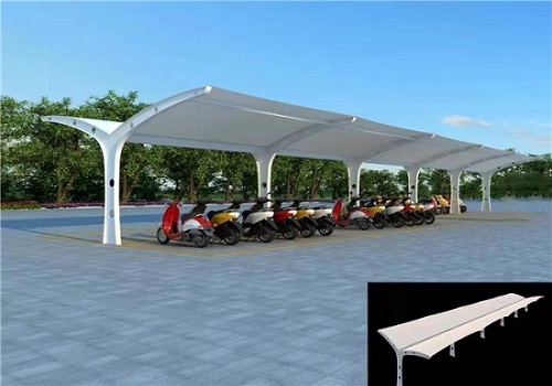 膜結(jié)構(gòu)電動車棚
